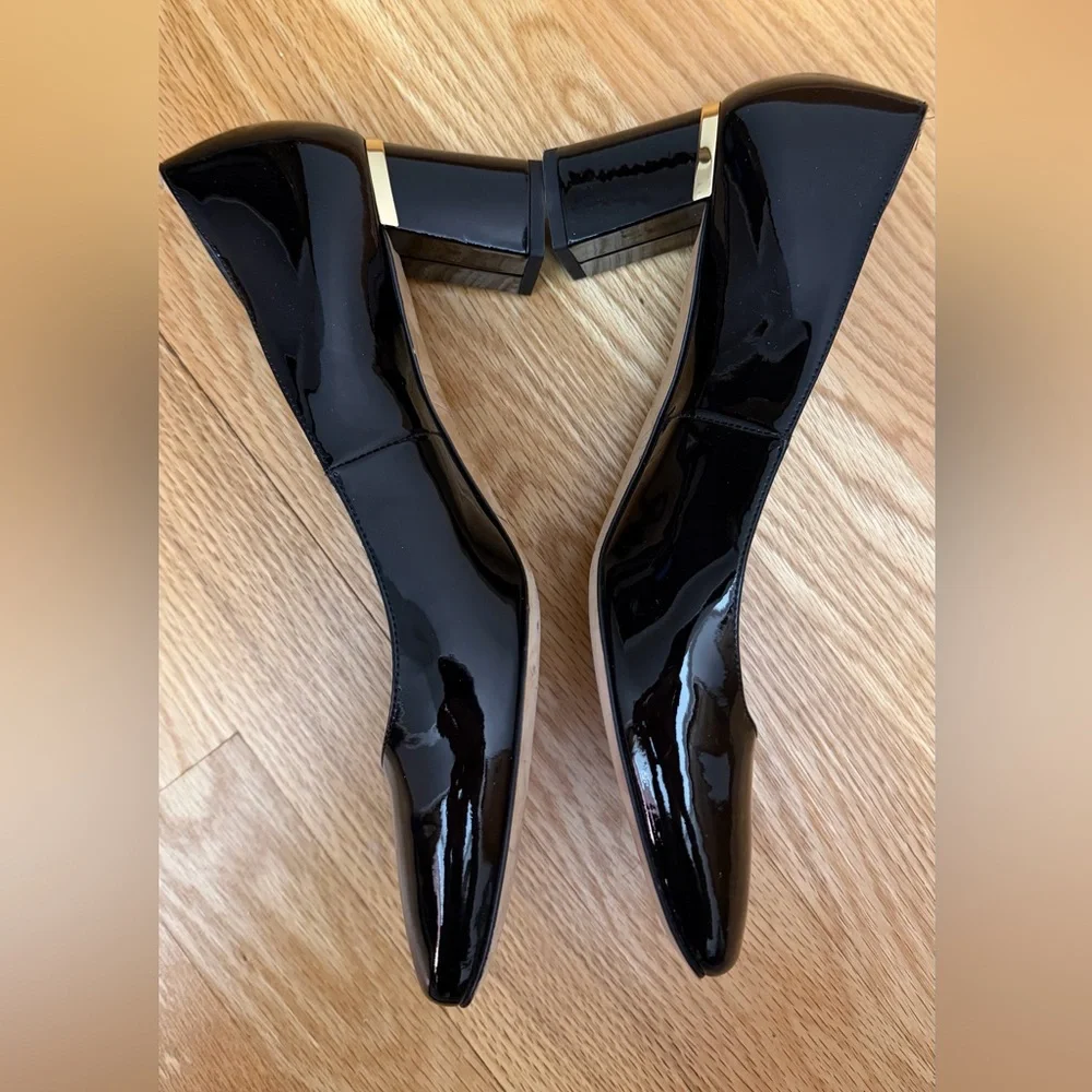 KATE SPADE New York Delores Classic Pumps, Black Patent Women's Heels Size 7.5M🖤